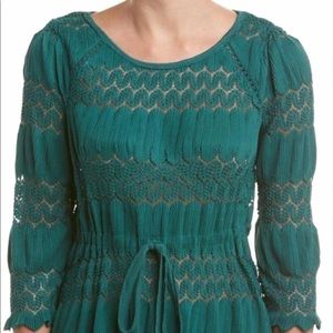 Free People Green Fire Island Top